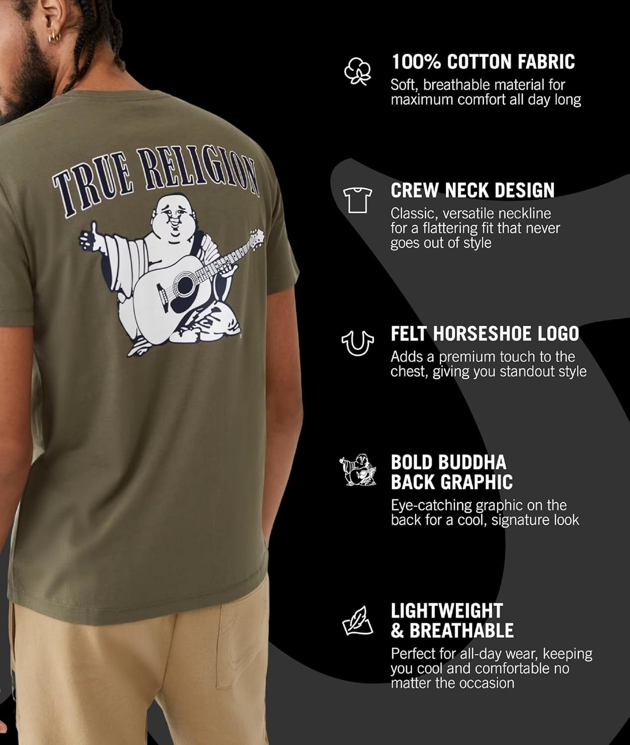 Made from 100% Cotton, This Mens T-Shirt Offers Premium Construction and Lasting Durability.
