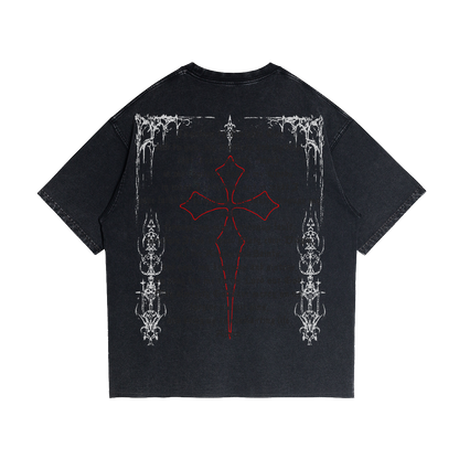 Fallen Angel Garment Dyed Streetwear Tee