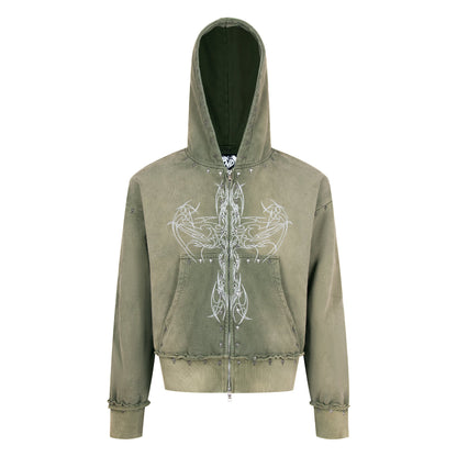 "EARTHANGL" ZIP UP