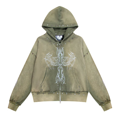 "EARTHANGL" ZIP UP