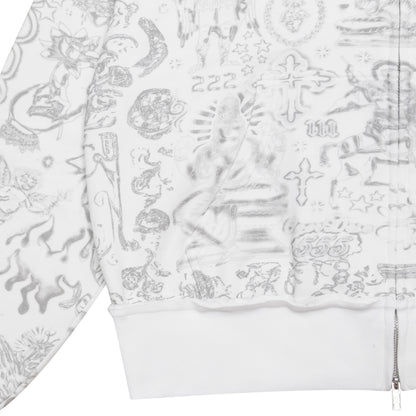 "TATTOO" ZIP UP - ANGEL