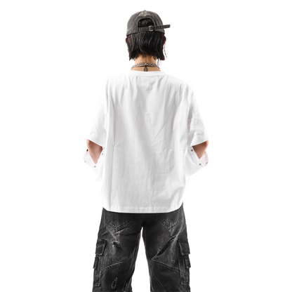 "TRIBAMETAL" LOGO TRNSFRMR L/S - ANGEL