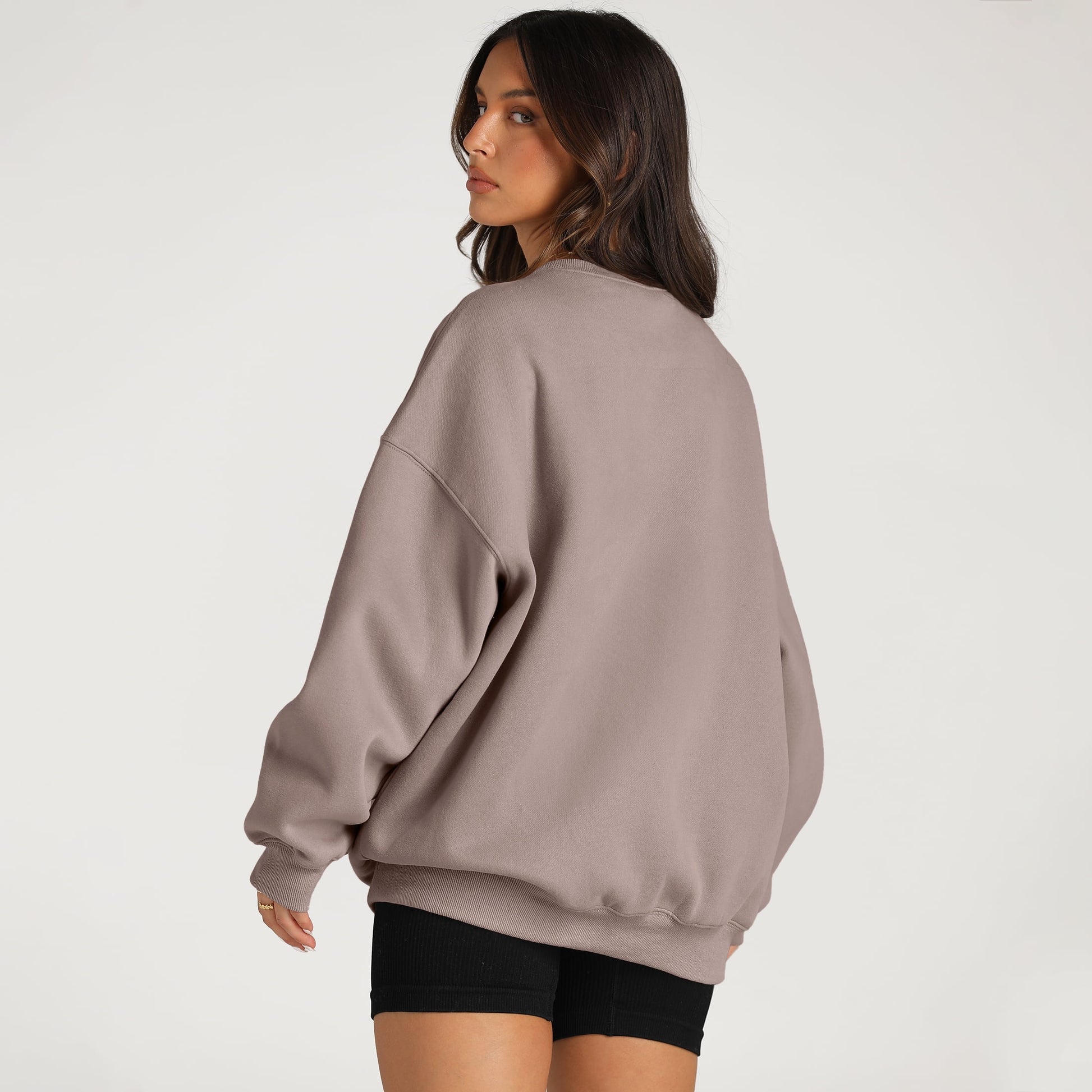 Oversized Sweatshirts for Women Crewneck Y2K Hoodies Sweaters Casual Tops Comfy Fall Fashion Pullover Outfits Winter Clothes